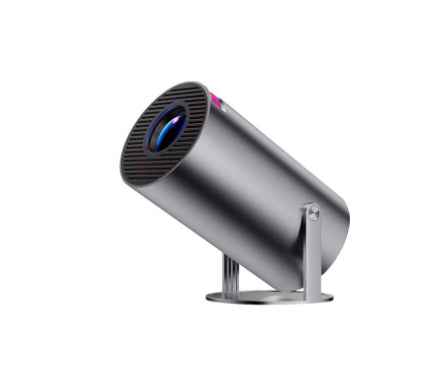 Portable Home Projector - Small Straight Projector with 180 Degrees Projection Angle and Automatic Focus for Home Use